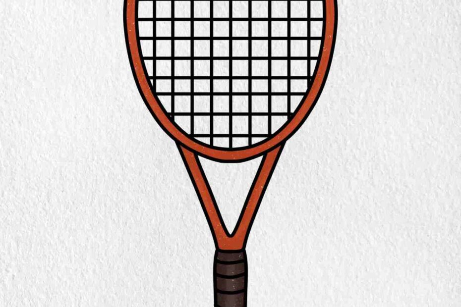 Draw A Tennis Racket HelloArtsy