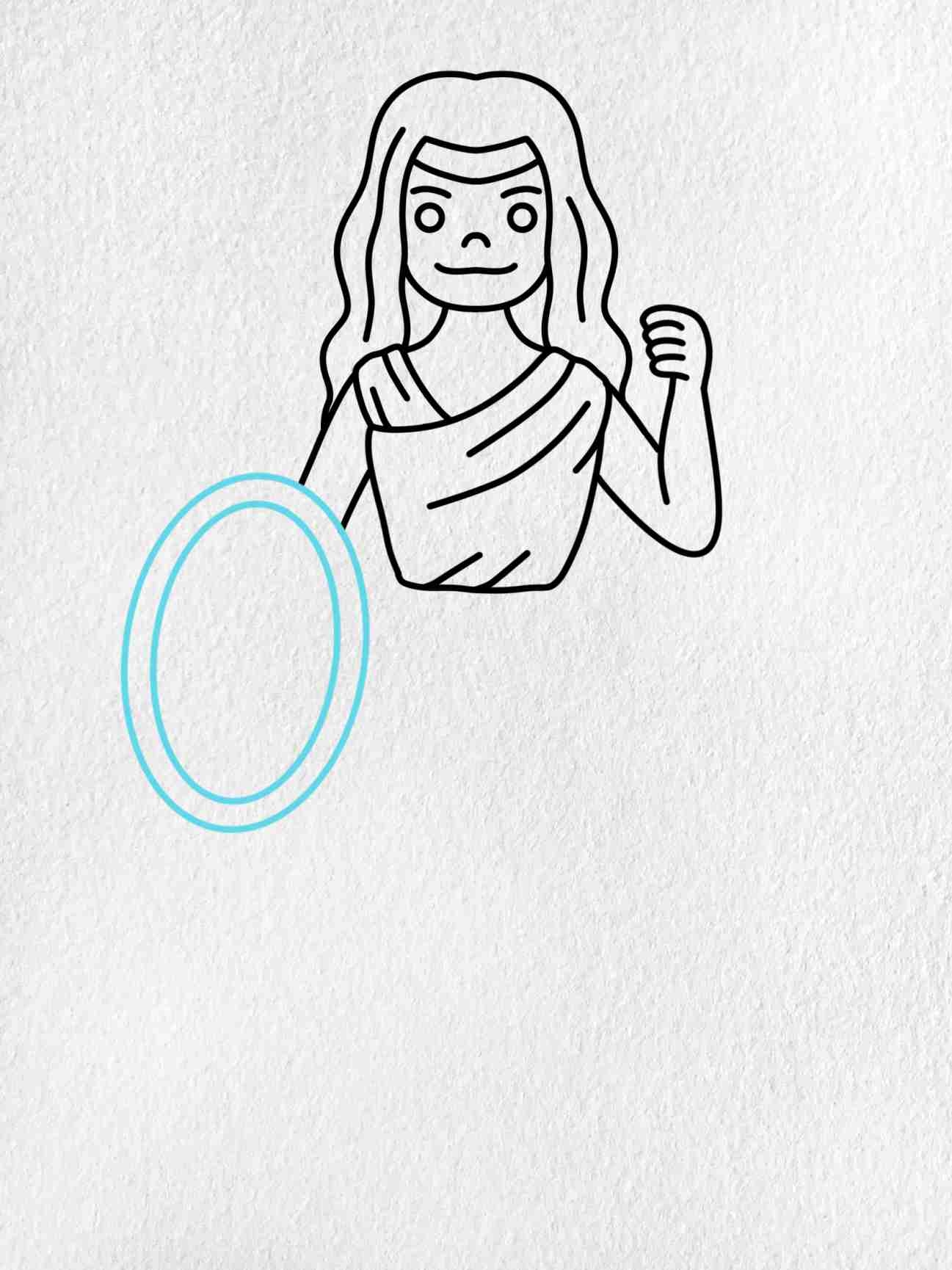 athena drawing