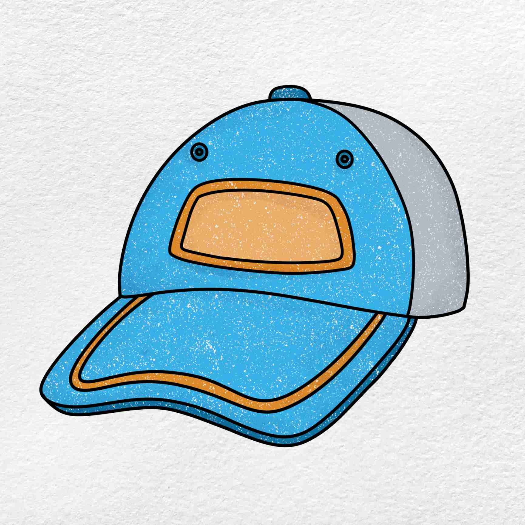 Draw Baseball Hat HelloArtsy