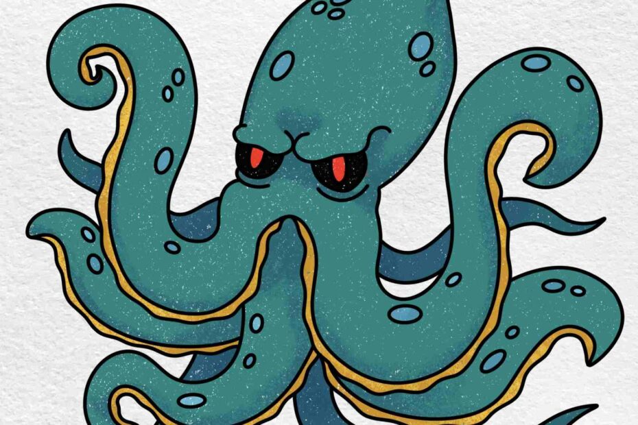 Draw Kraken HelloArtsy