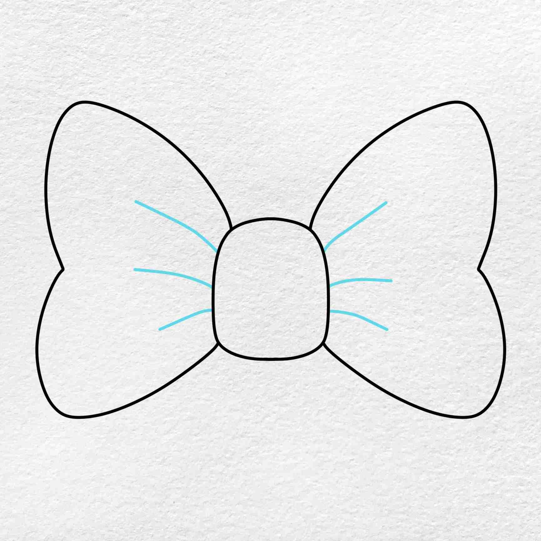 Draw Minnie Mouse Bow HelloArtsy