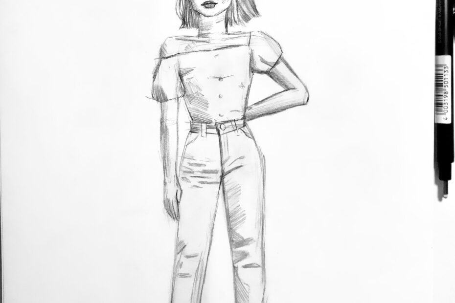 Draw Realistic Full Body Portraits By Artbytalent Fiverr