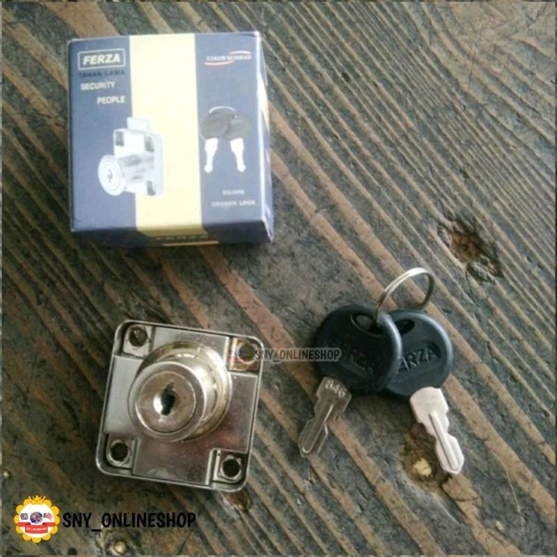 Drawer Lock Kunci Lemari Kunci Laci FERZA