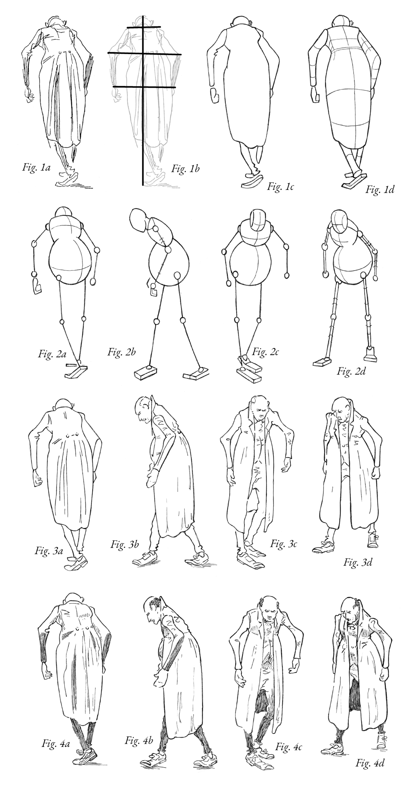 drawing pose