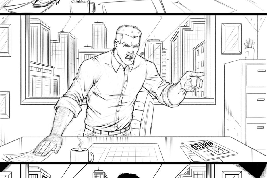 Drawing For Comics The Stages Of Comic Art Ram Studios Comics