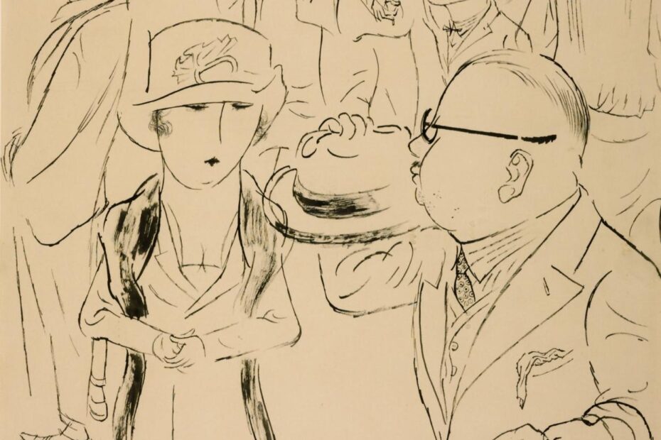 Drawing For The Mirror Of The Bourgeoisie George Grosz C 1925 Tate
