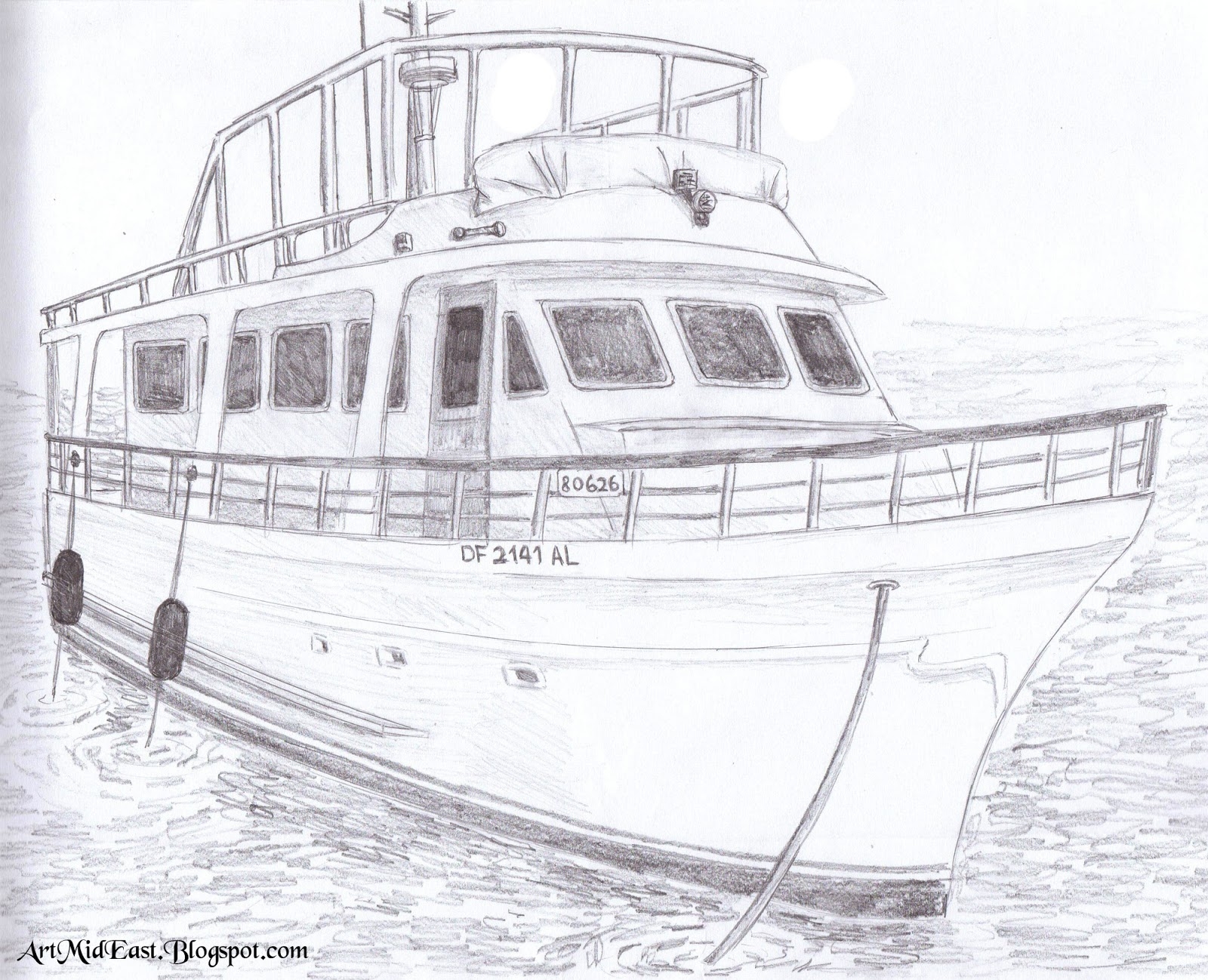 Drawing Lessons How To Draw A Boat A Step By Step Drawing Lesson
