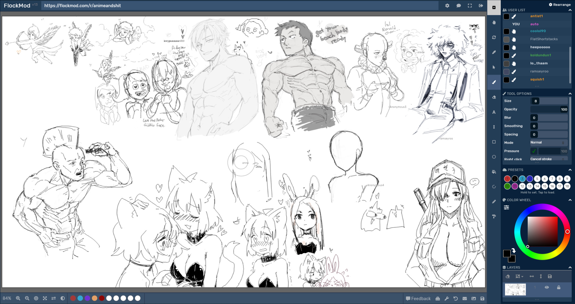 Drawing Online With Your Friends 