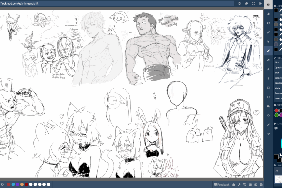 Drawing Online With Your Friends