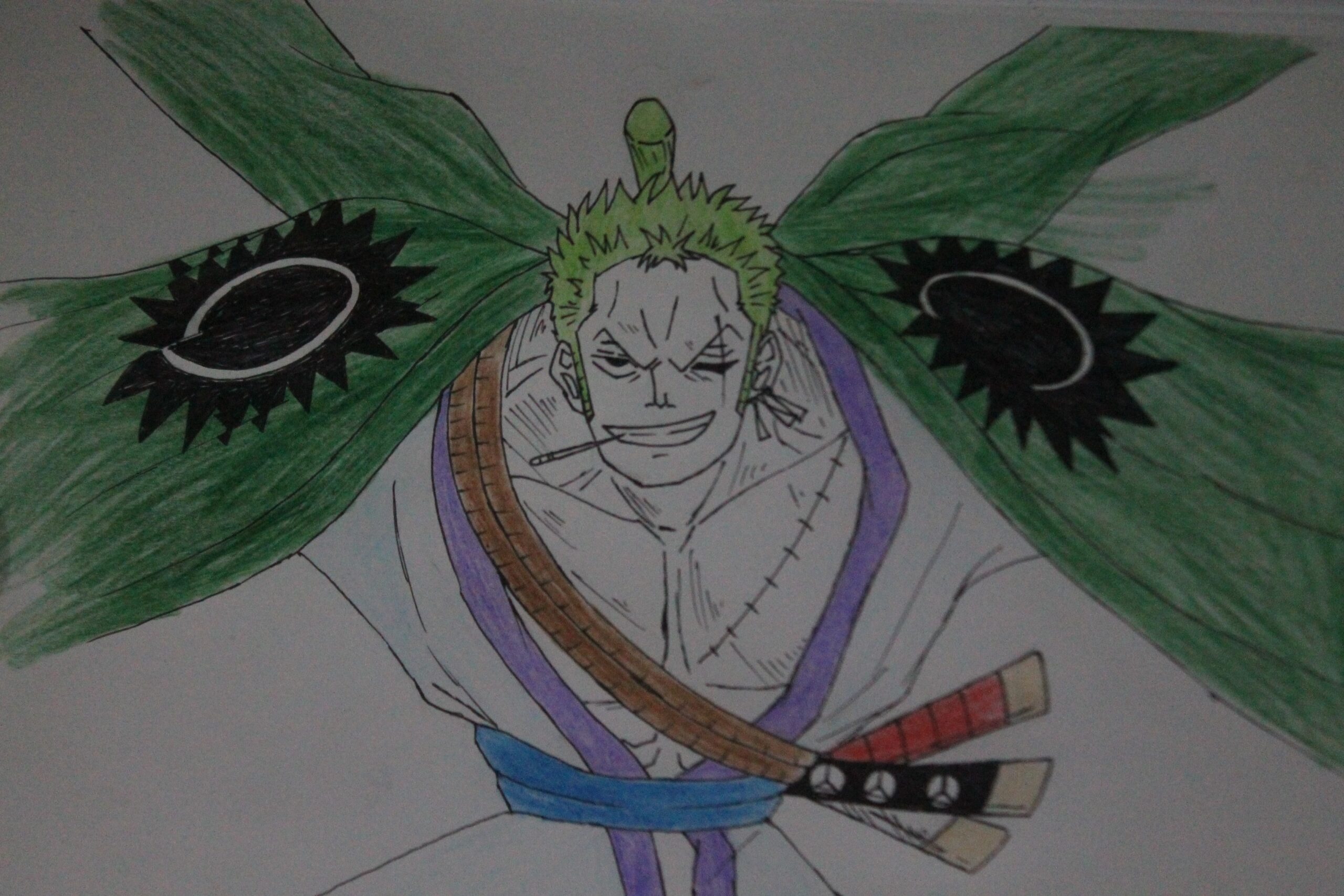 zoro drawing