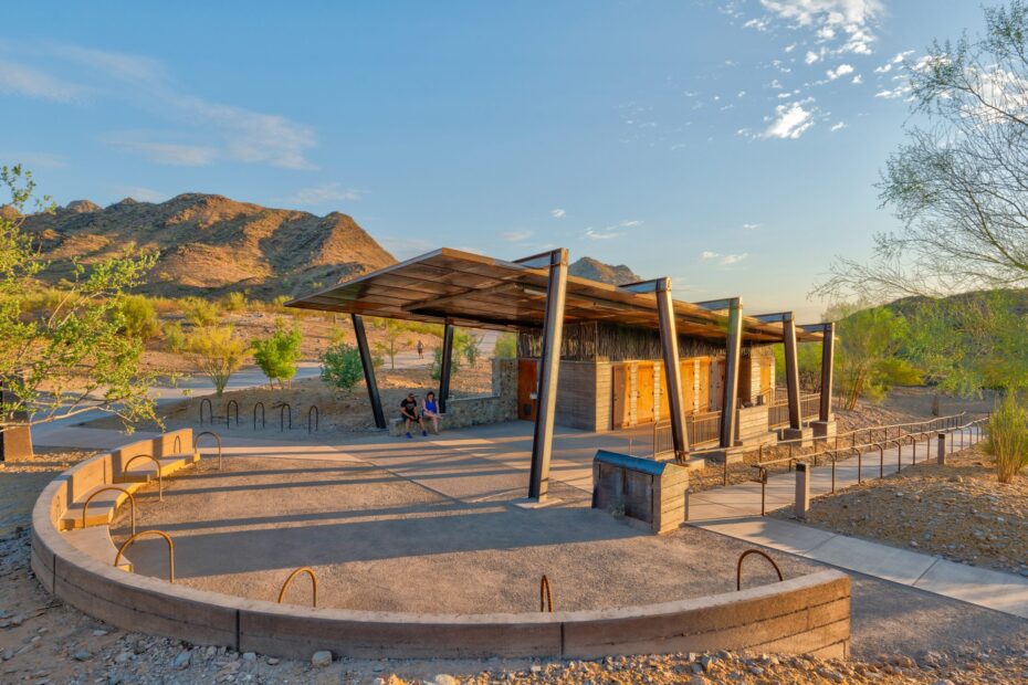 Dreamy Draw Recreation Area Valley Rain Construction