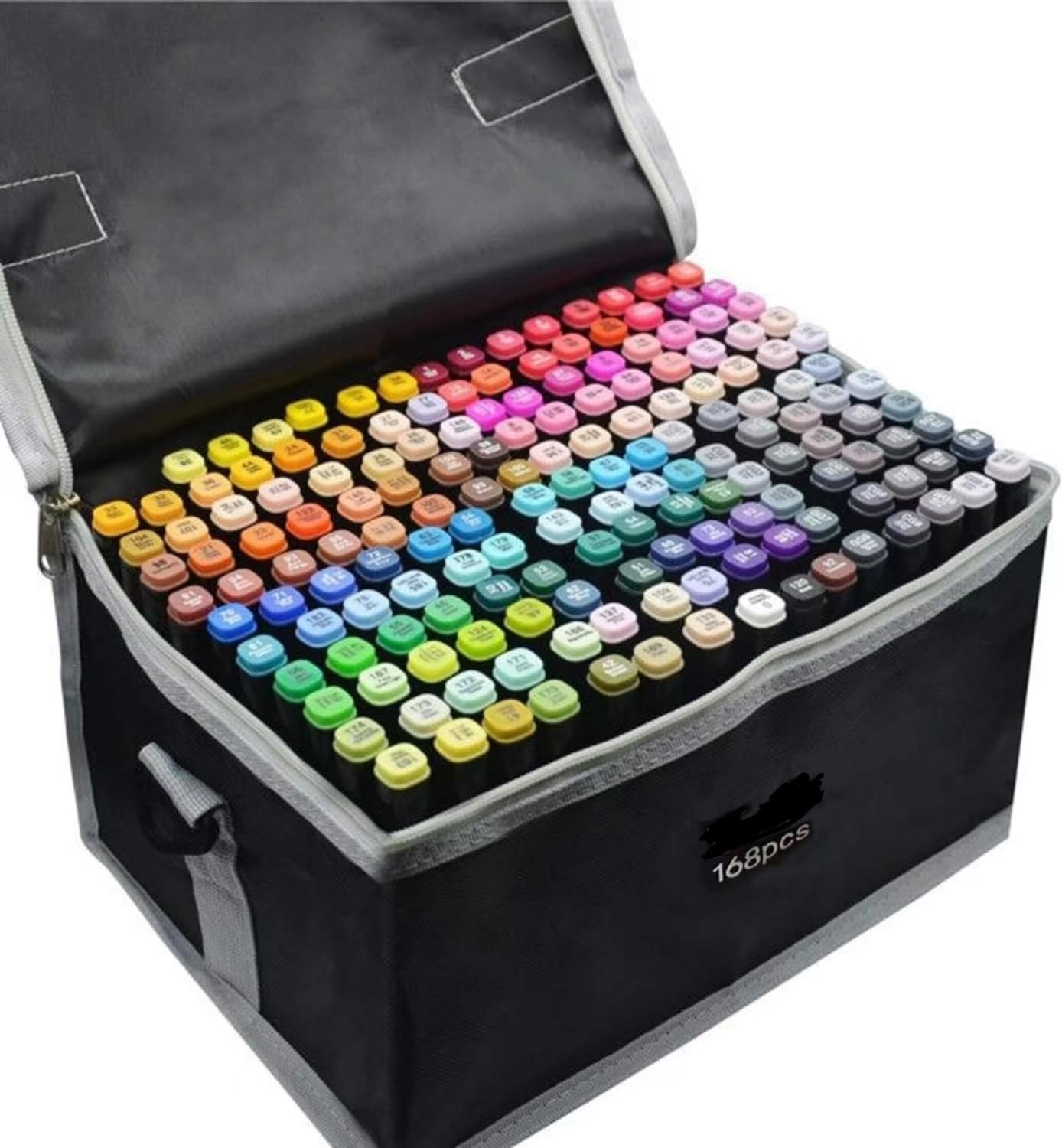 Dual Tip Alcohol Markers Set 168 Colors Permanent Indonesia Ubuy