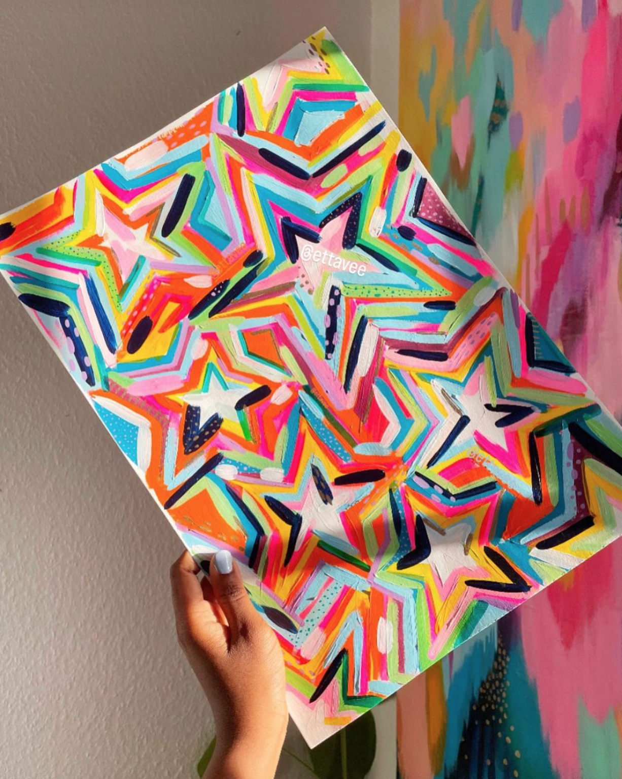 Easy Abstract Painting Ideas EttaVee