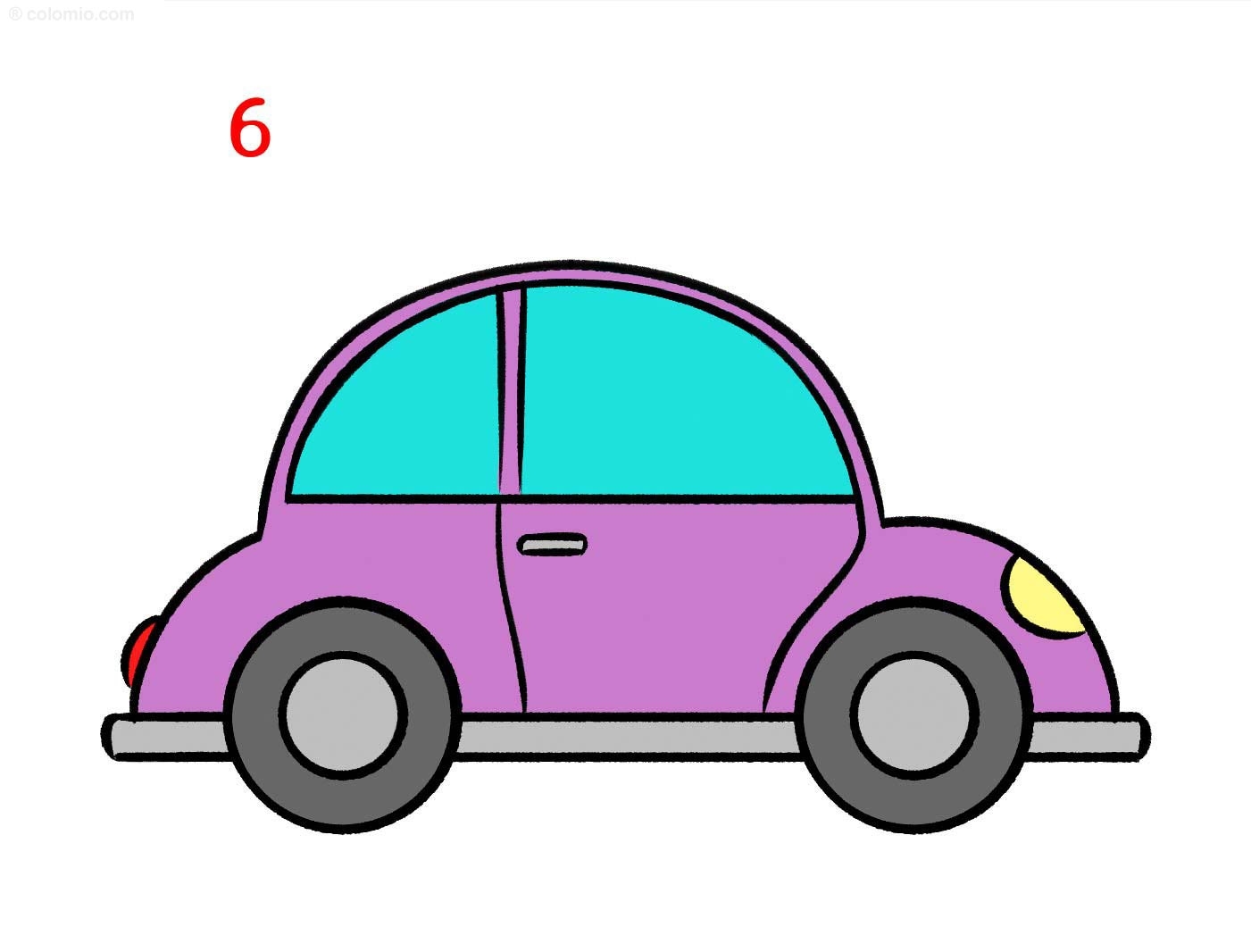 draw car