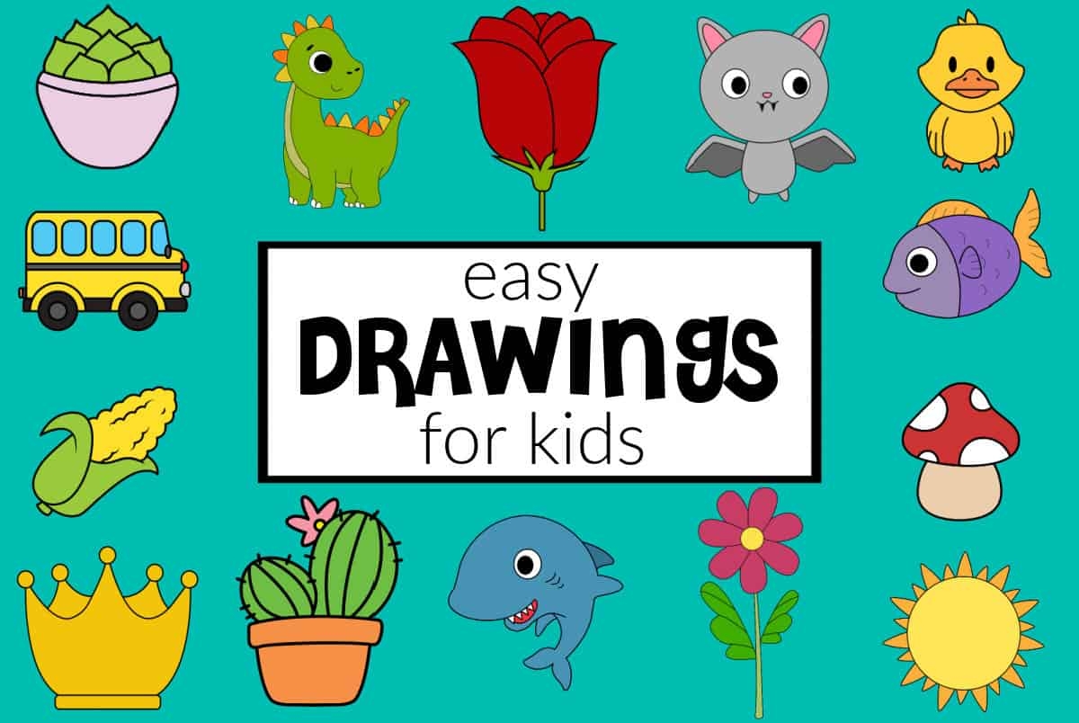 and easy drawings