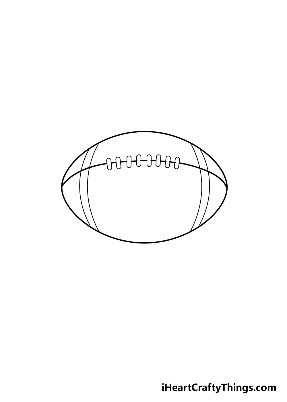 football drawing easy