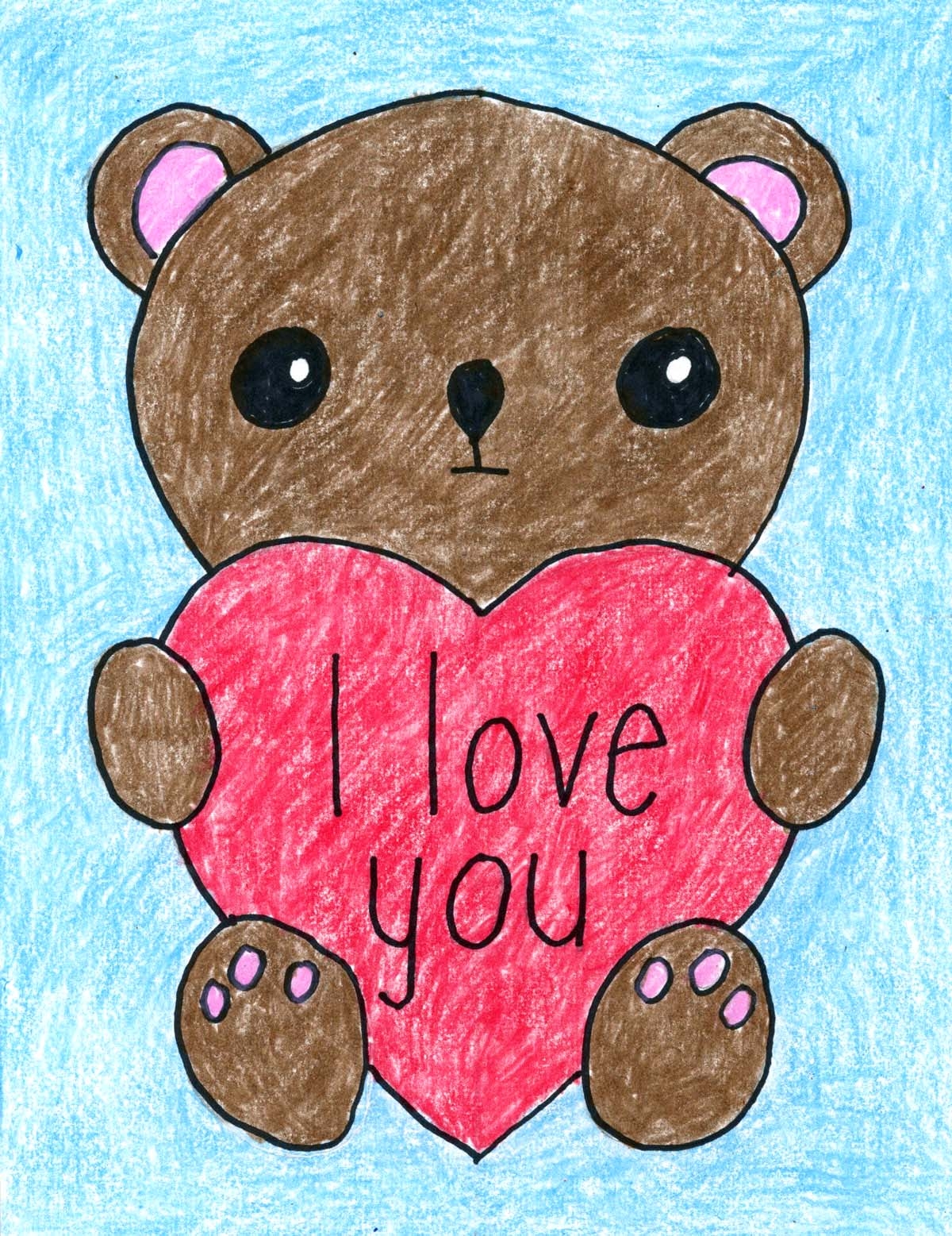 valentines day drawing