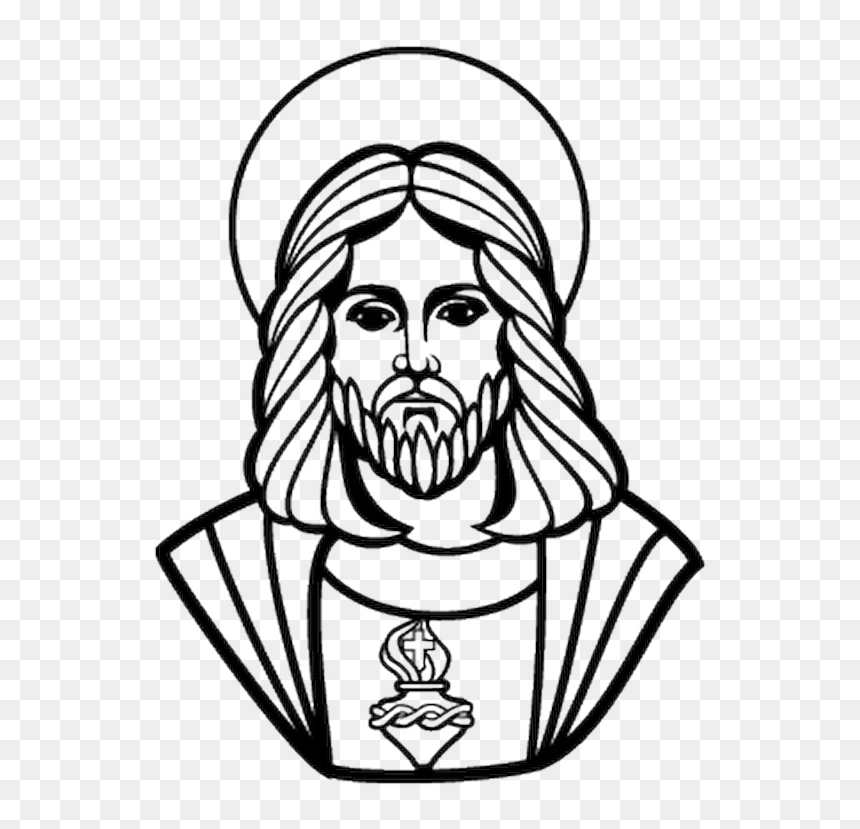 jesus drawing easy