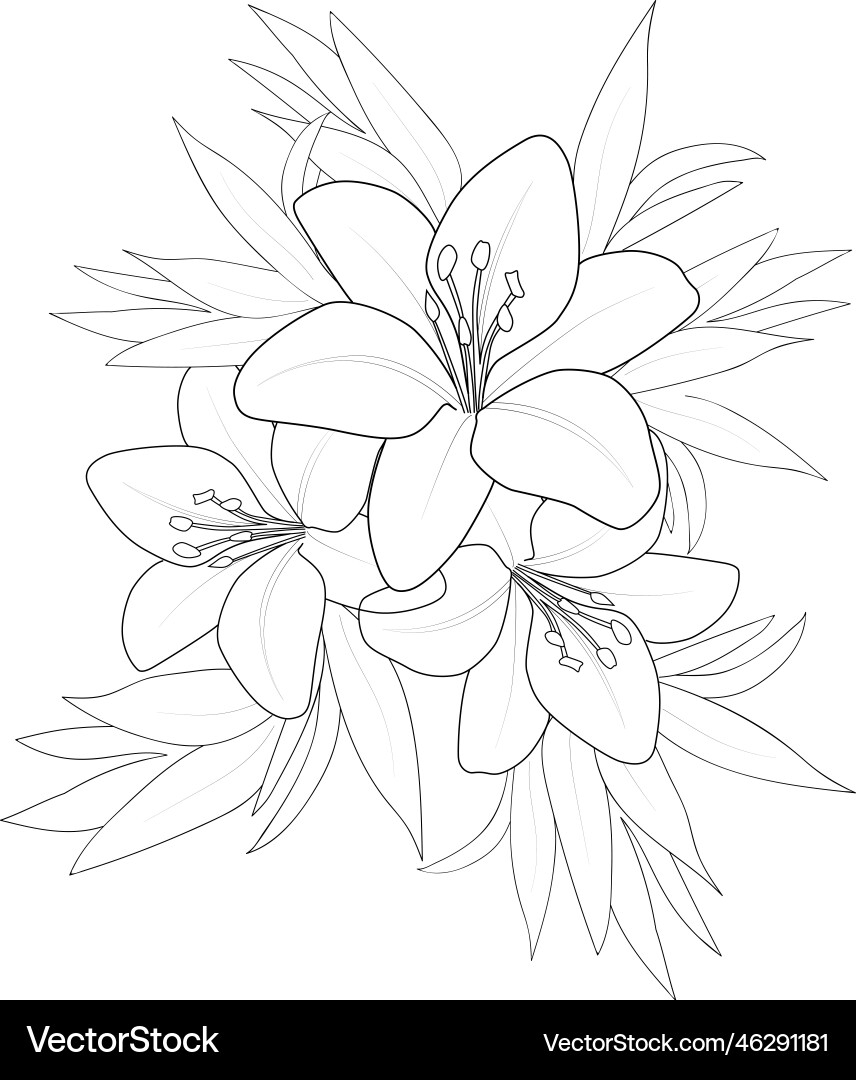 flower art drawing