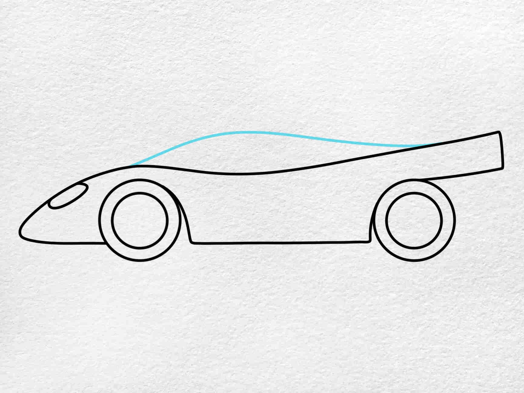 Easy Race Car Drawing HelloArtsy