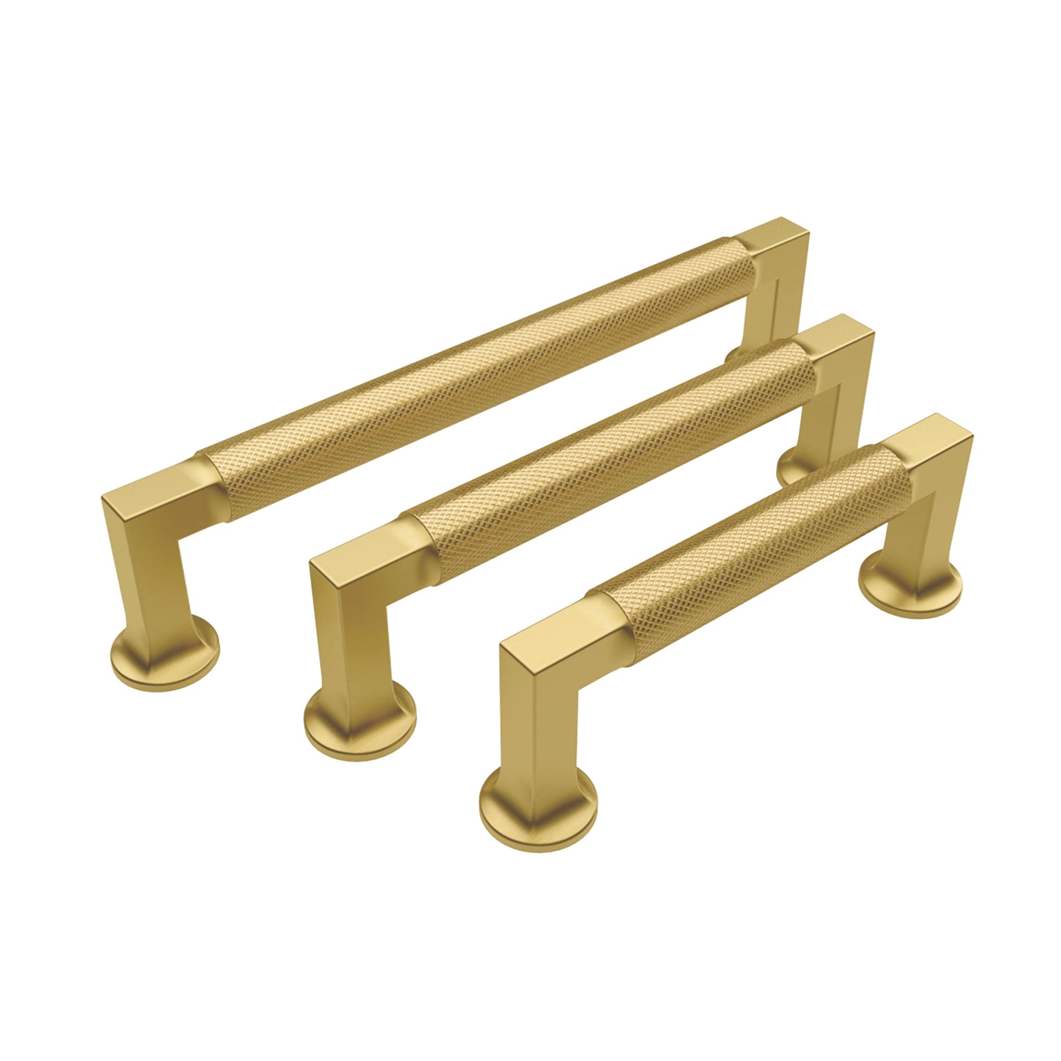 Elana 5 1 16 in 128mm Center To Center Brushed Gold Rectangular Bar