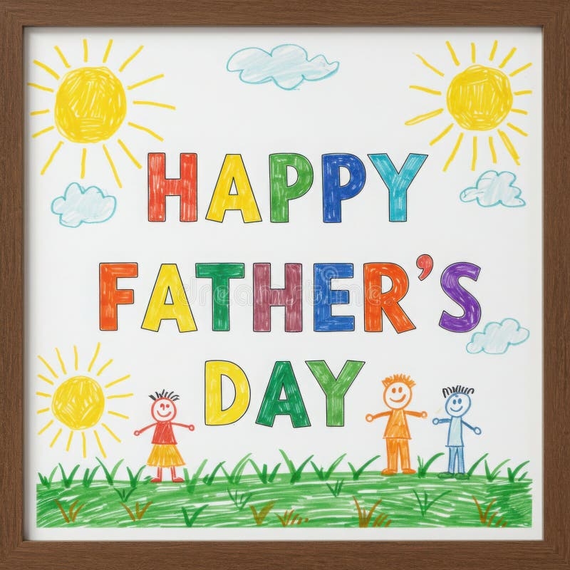 Fathers Day Drawing Stock Illustrations 9 192 Fathers Day 