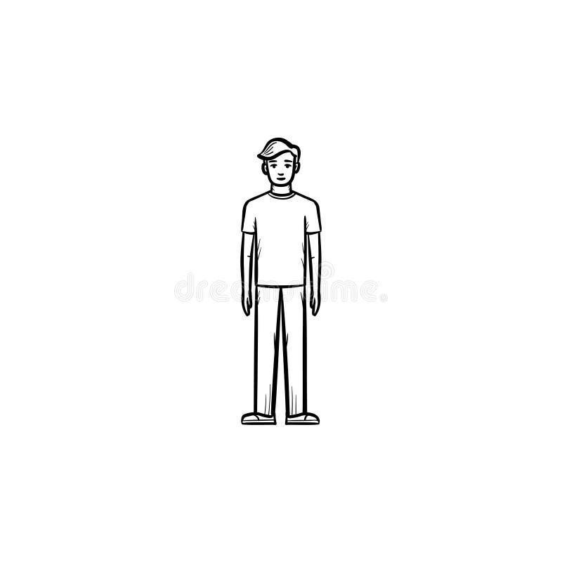 drawing of a person