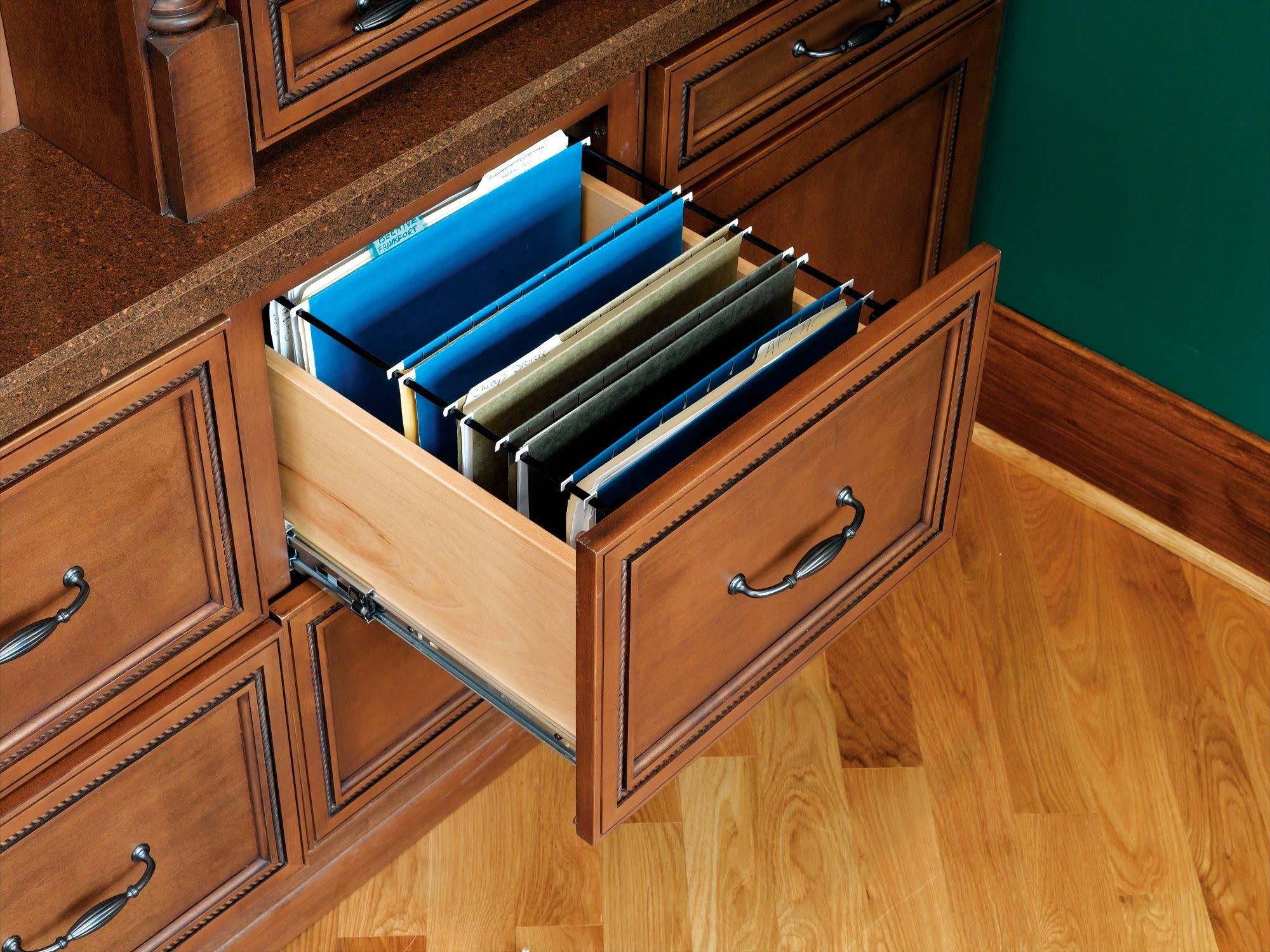 File Drawer Kit For Kitchen Office Cabinet Organization