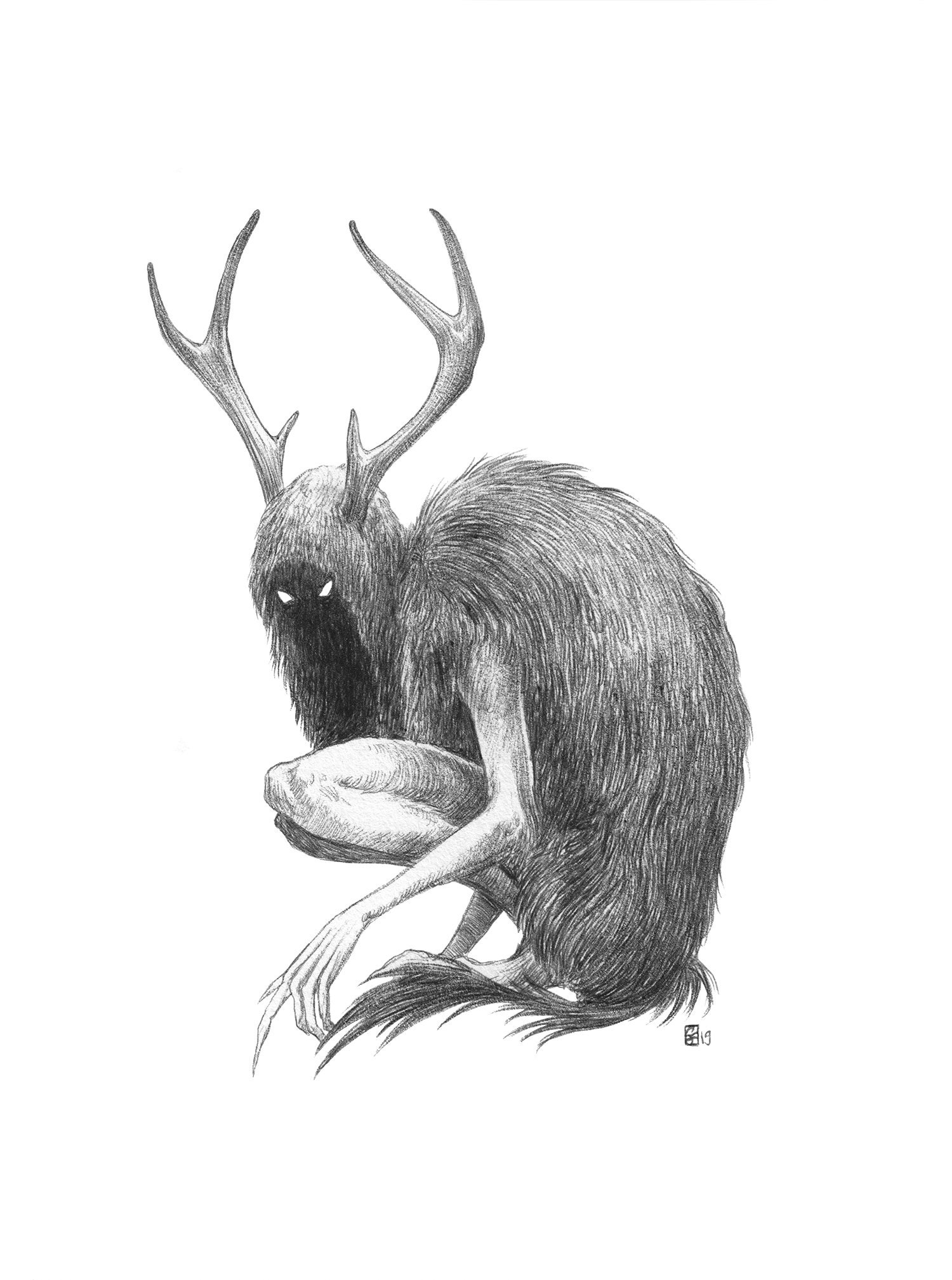 wendigo drawing