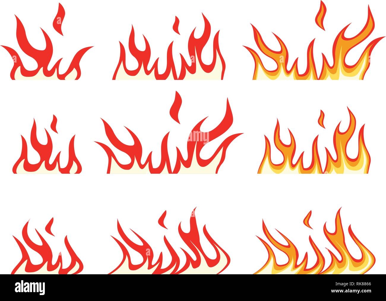 Fire Flame Drawing Hi res Stock Photography And Images Alamy