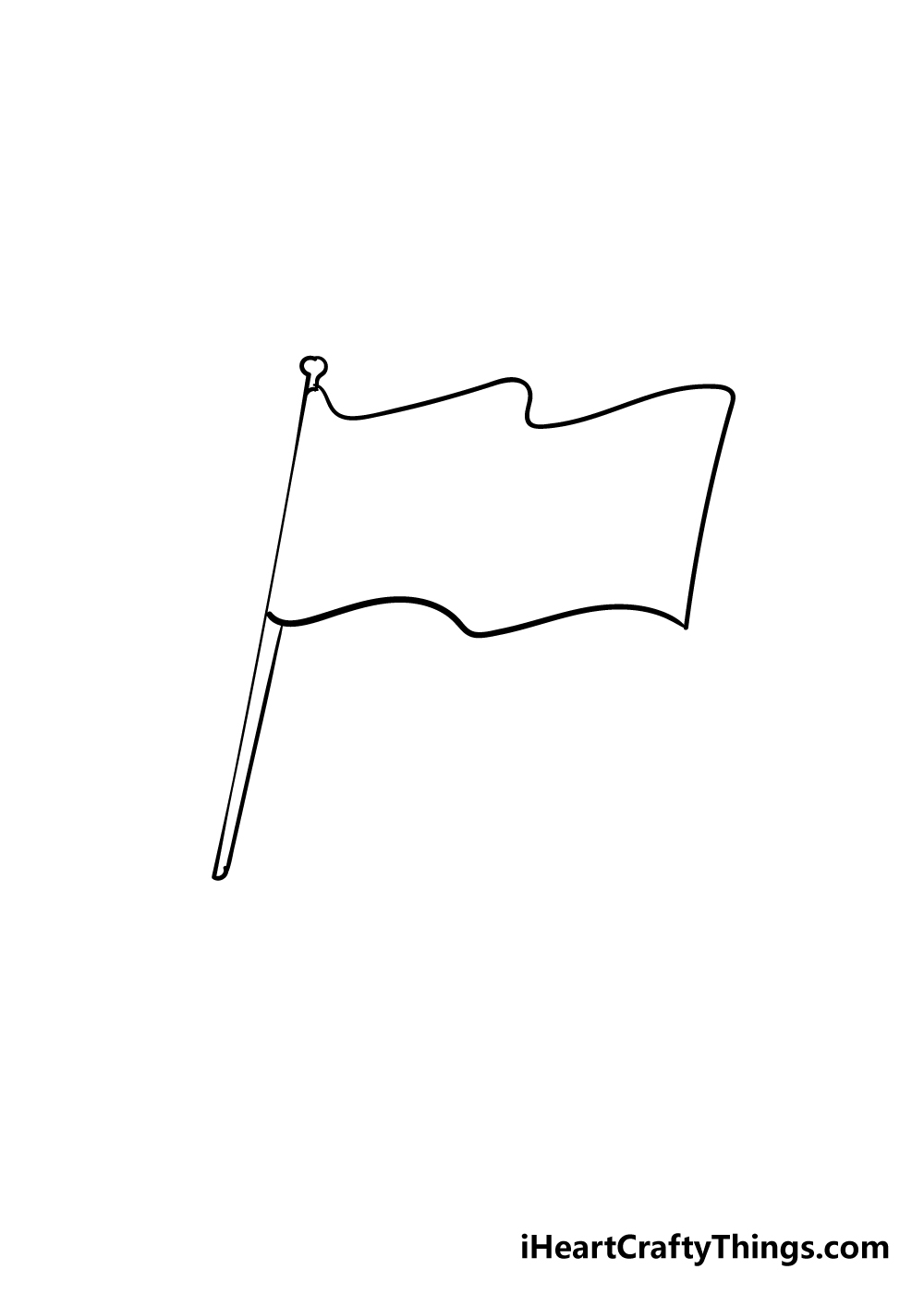 Flag Drawing How To Draw A Flag Step By Step
