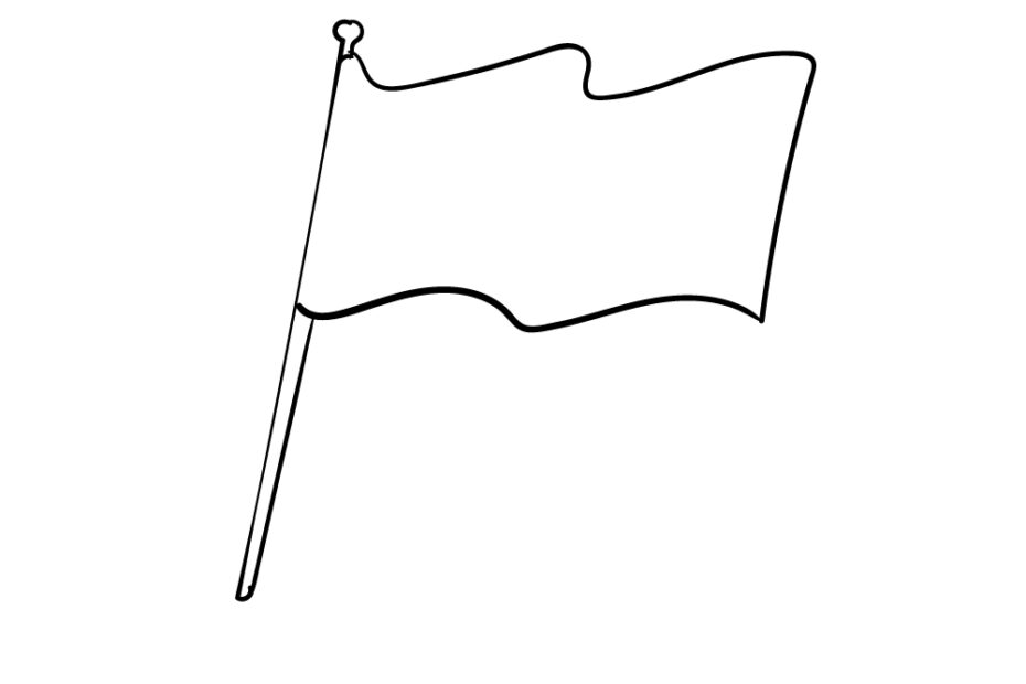 Flag Drawing How To Draw A Flag Step By Step