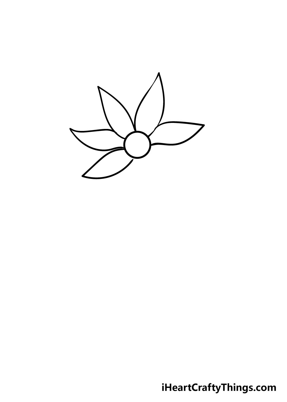 Flower Drawing How To Draw A Flower Step By Step 