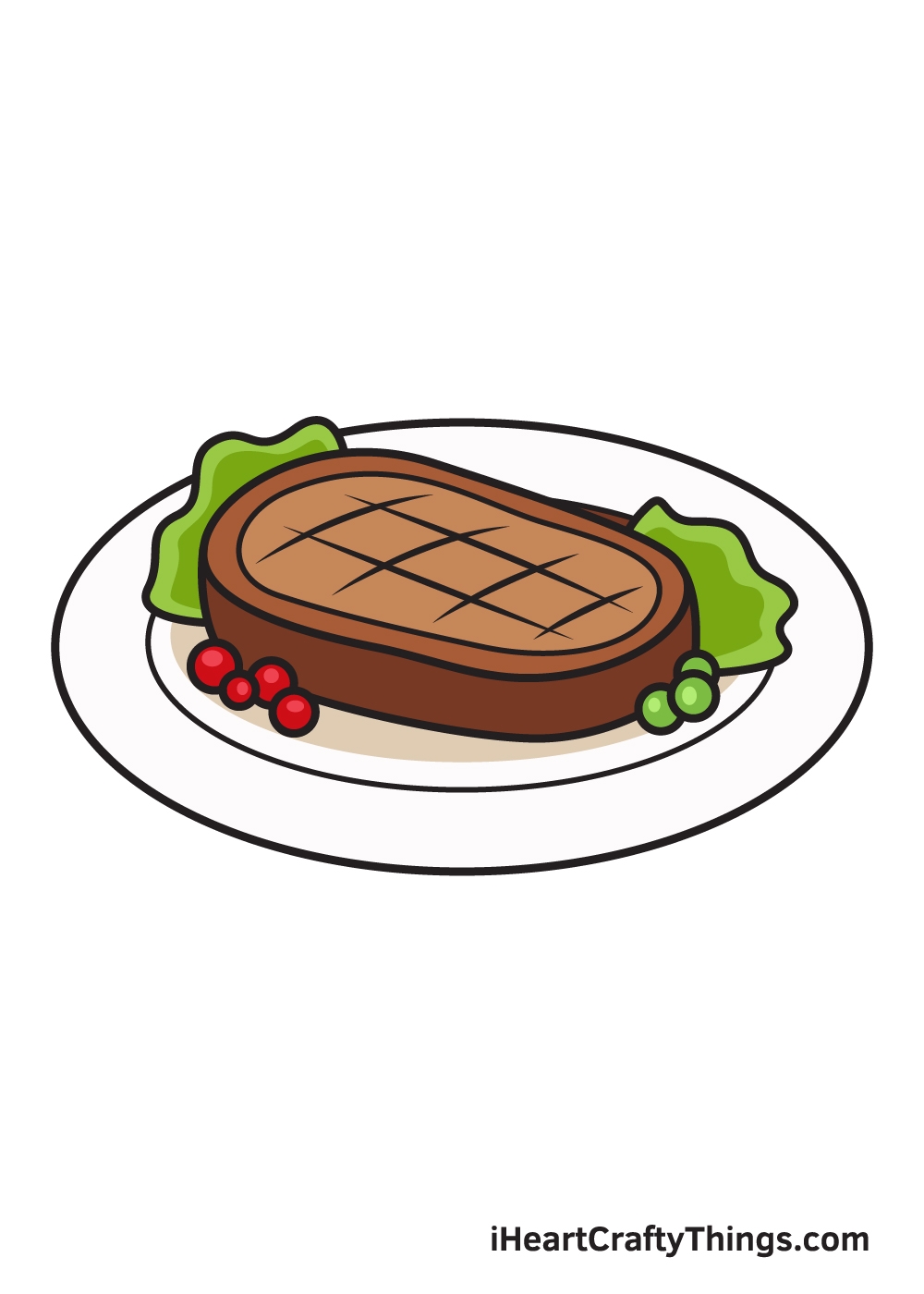 Food Drawing How To Draw Food Step By Step