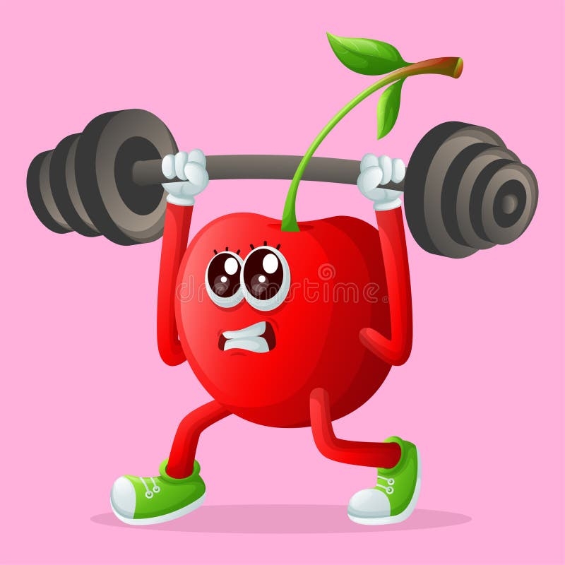 a hamburger lifting weights kid drawing