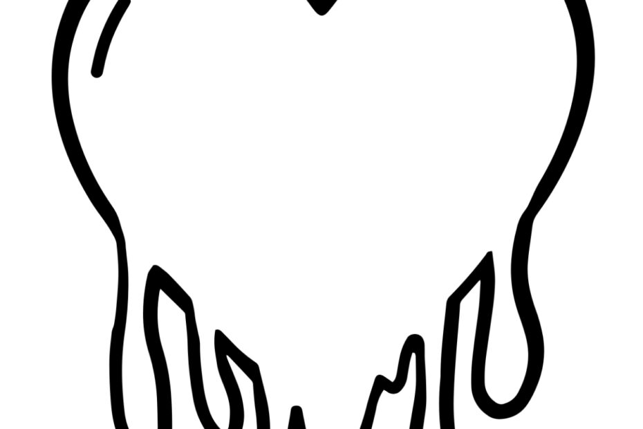 Free Heart Drawing To Customize And Download