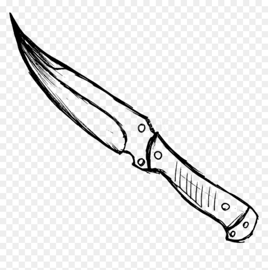 Free Png Knife Drawing Png Cool Easy Knife Drawing Transparent Png Vhv