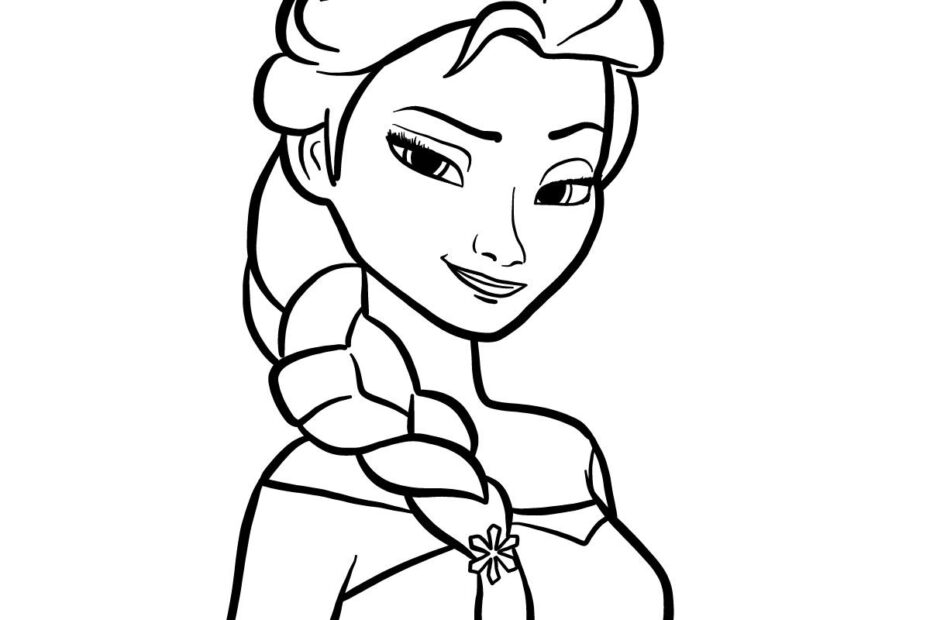Frozen In Time How To Draw Elsa s Enchanting Face