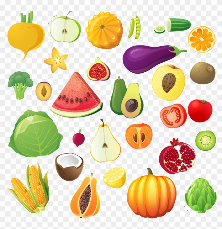 vegetable drawing
