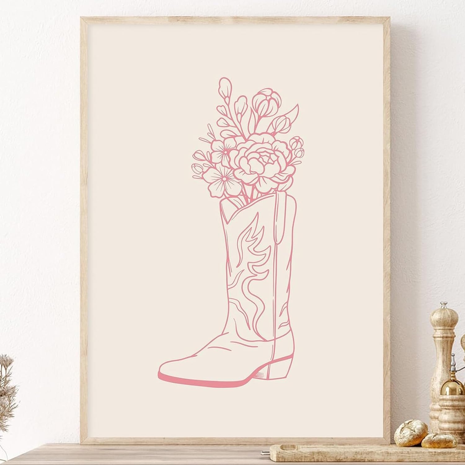 cowgirl boots drawing