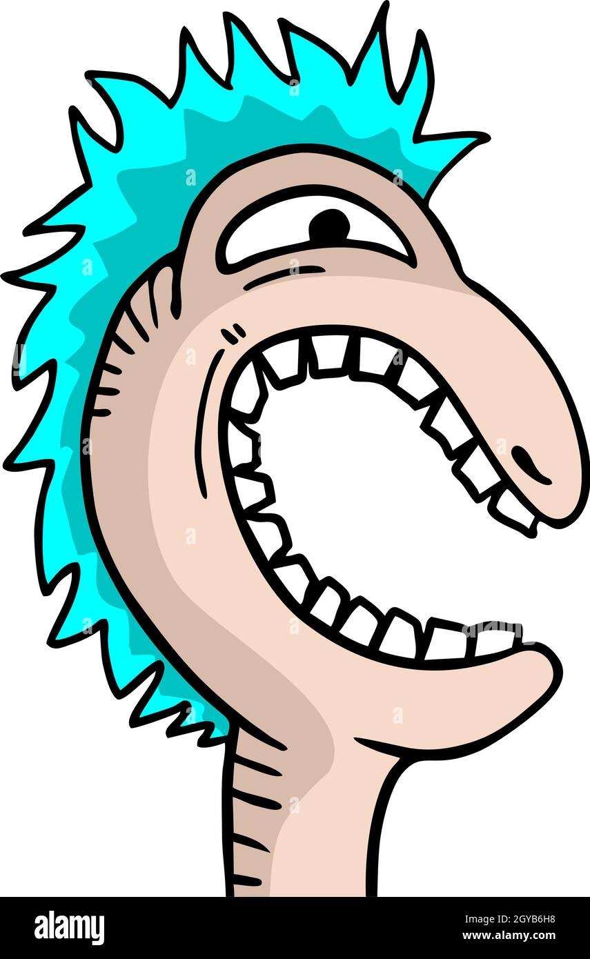 funny face drawing