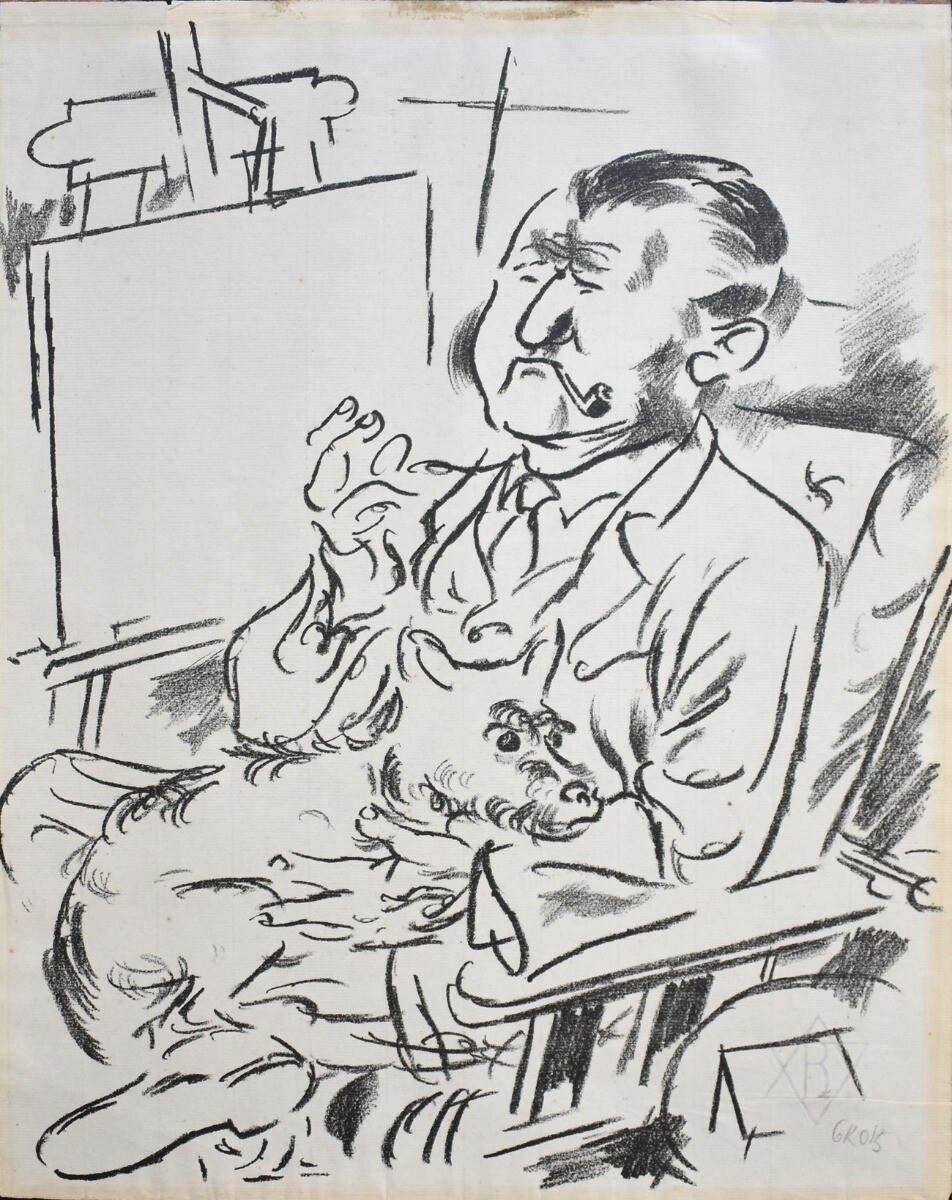 GEORGE GROSZ Original Hand Signed Lithograph German Expressionism 1926 EBay