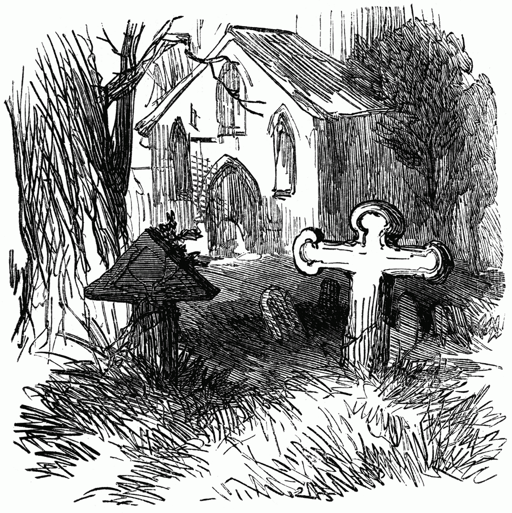 Graveyard And Church ClipArt ETC