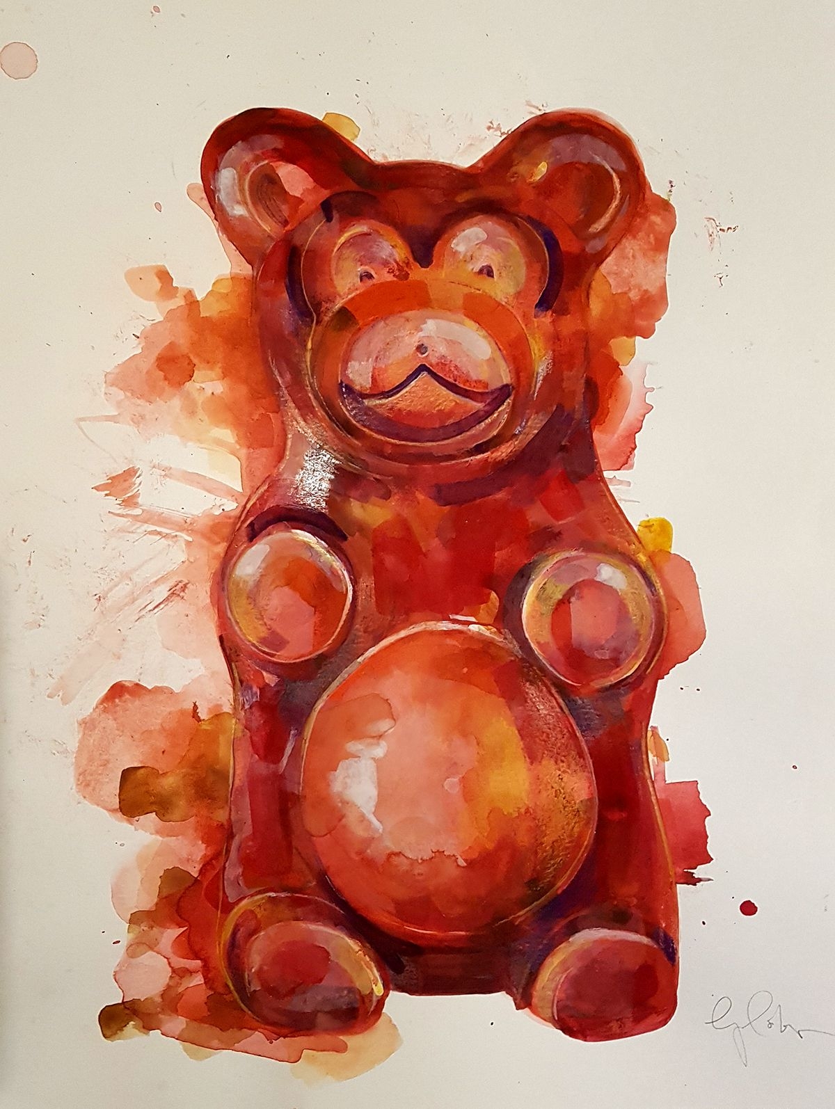 gummy bear drawing