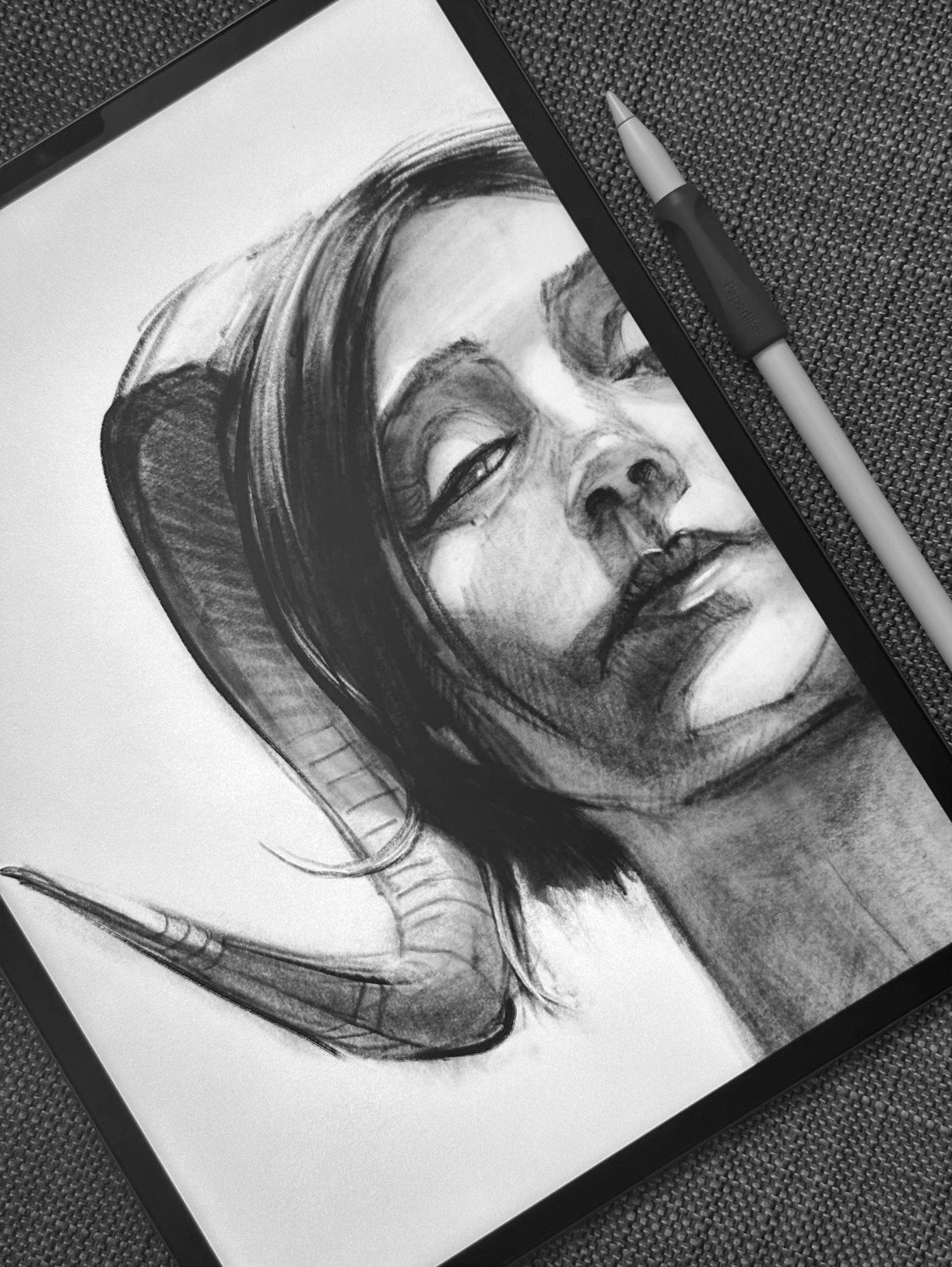 Hand Drawn IPad Art Can Be Fine Art DrawnbyMAC