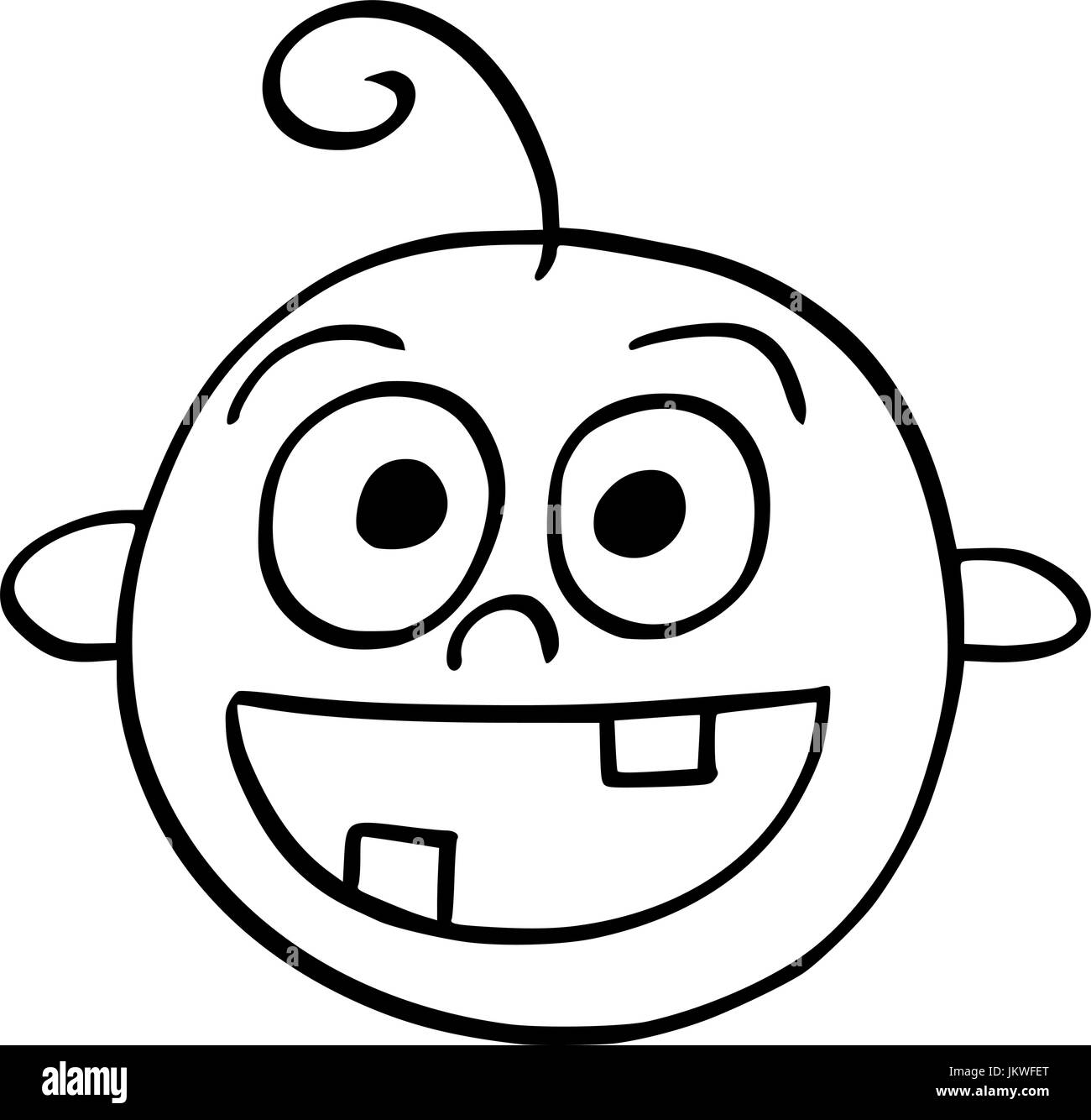 Happy Drawing With Smiley Hi res Stock Photography And Images Alamy