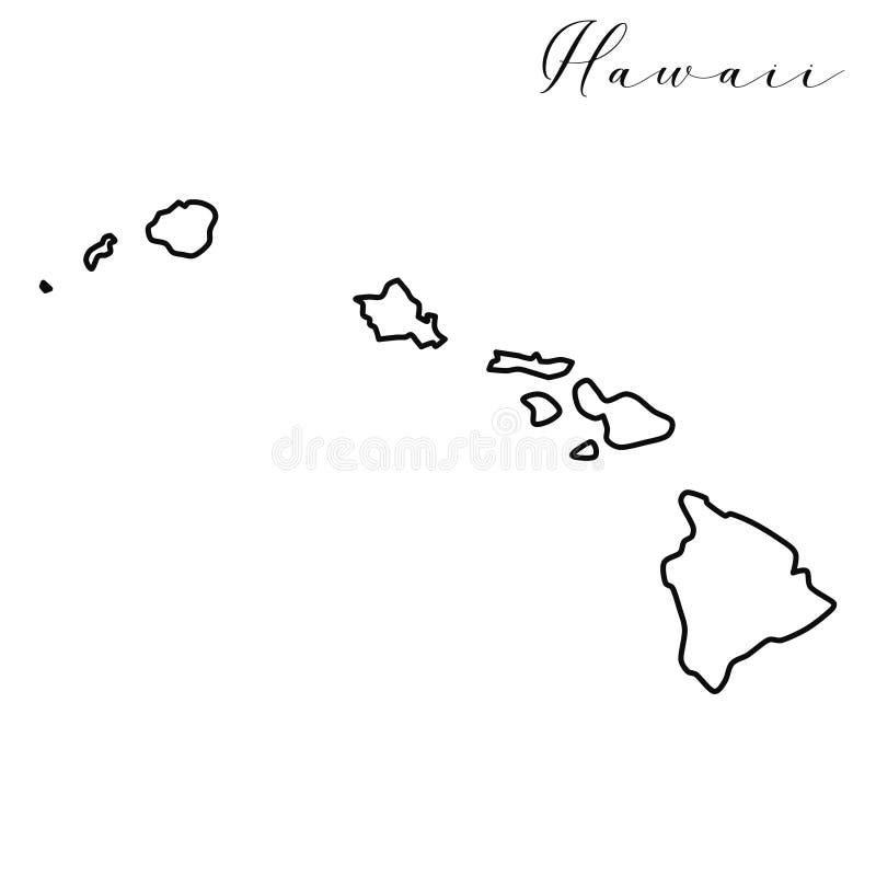 hawaii drawing
