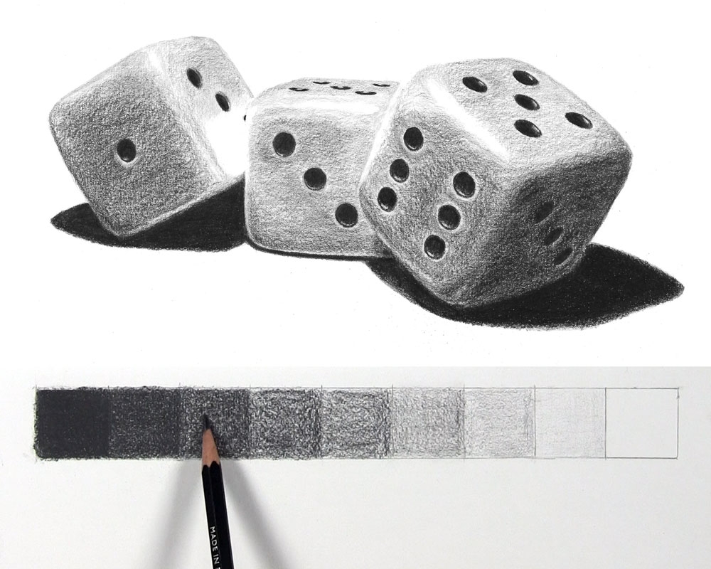 How A Value Scale Can Really Improve Your Pencil Shading Let s Draw Today