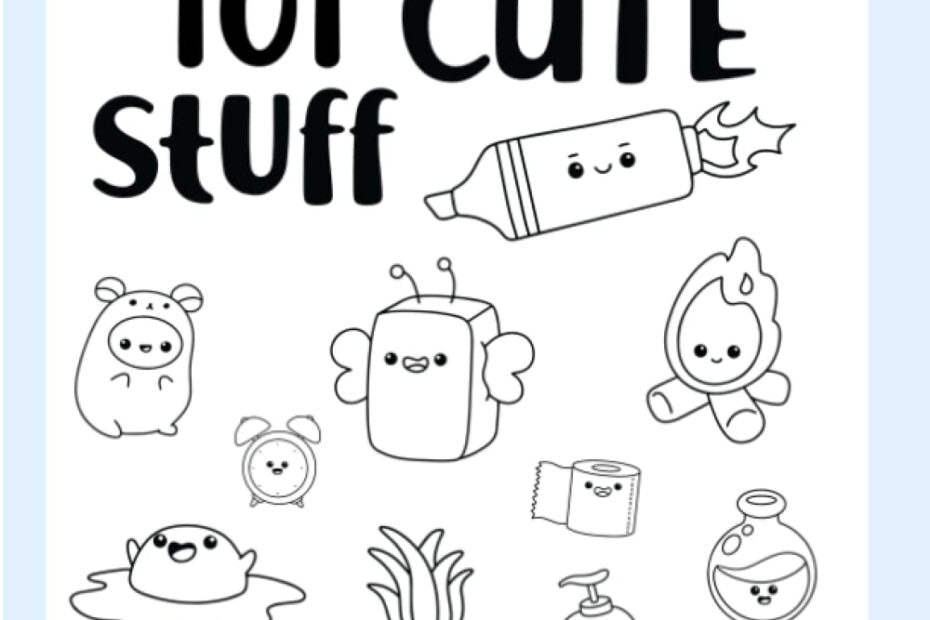 HOW TO DRAW 101 CUTE STUFF Let s Learn To Draw Together