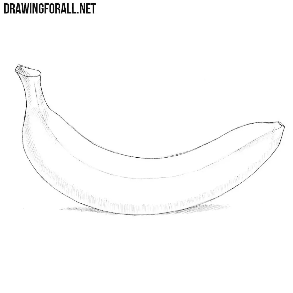 How To Draw A Banana